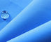 Το μπλε ύφασμα 75 Taslan πολυεστέρα 196T * 160D, μαλακή τεχνητή μέταξα Spandex πλέκει το ύφασμα προμηθευτής